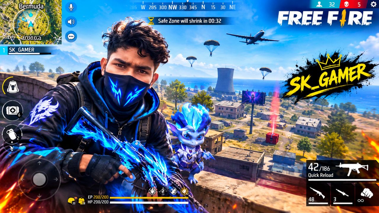 Free fire traning mea kea hua