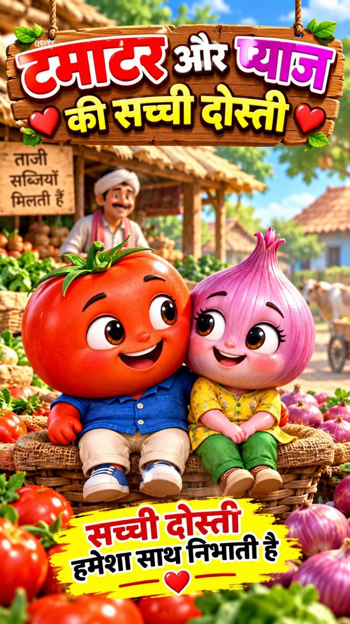 टमाटर और प्याज की सच्ची दोस्ती ❤️🍅🧅 #shorts