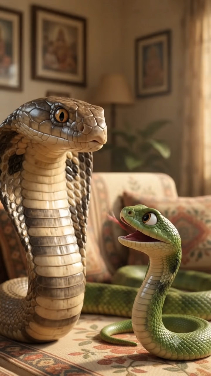 Title:
😂 Saanp Bhi Insaano Se Darne Lage! 🐍😱 | Funny AI Video