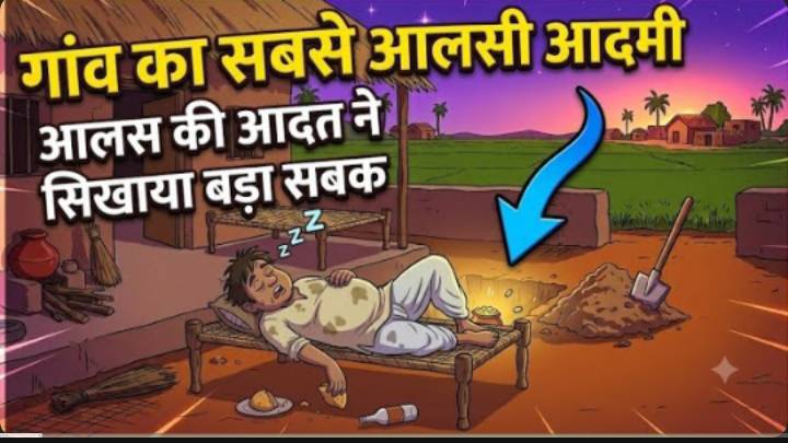 Gaon ka sabse aalsi Insan