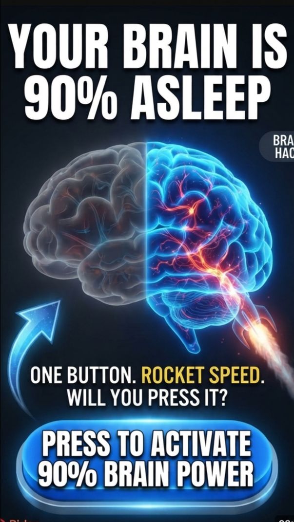 Your Brain Is 90% Asleep! Press This? 🤯