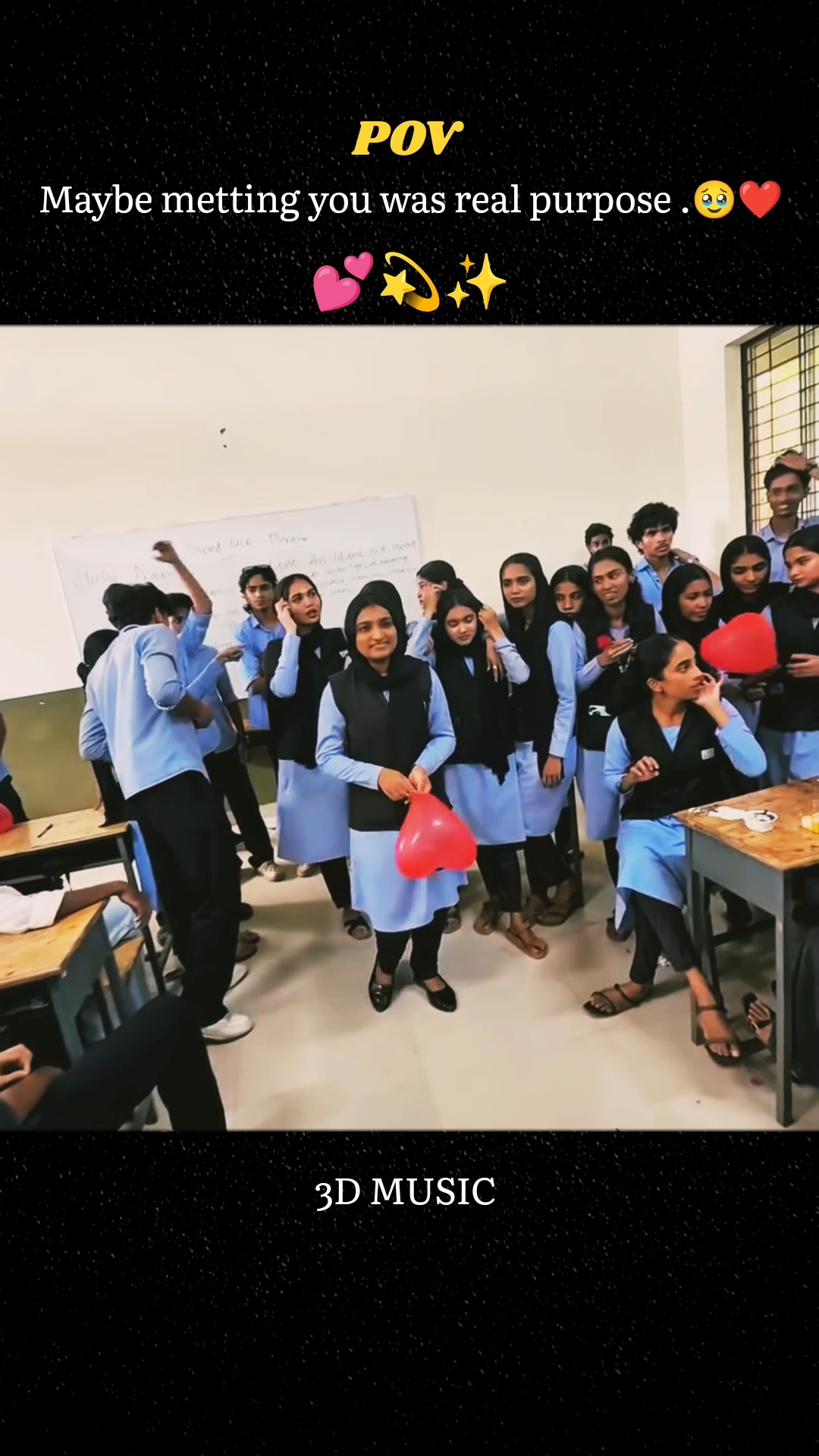 School Life Proposal 🥹❤️ | O Sanam Vibes 🌸✨ | #shorts #edit #vibe #lyrics #love #schoollife
