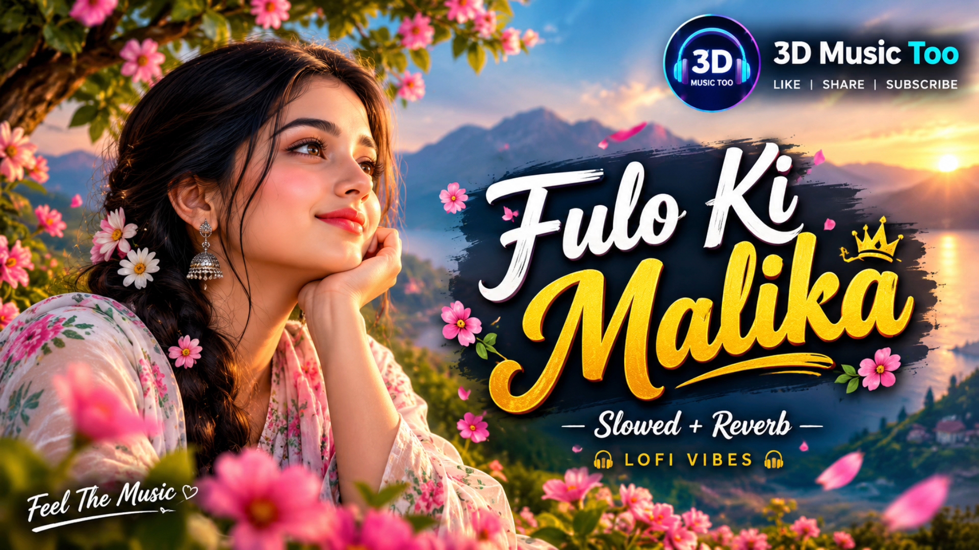 Fulo Ki Malika Hai🔥(slowed X reverb) Atif Aslam Ali Cover New Song Aane Se Uske Aaye Bahar Lofi Mix