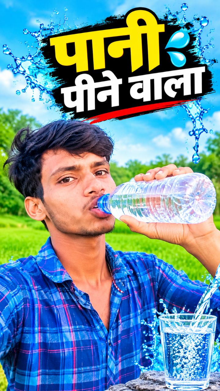 #pani pine sikhate hai