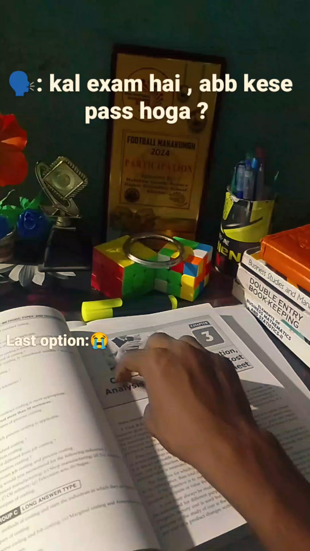 Tag that friend who also screenshots the whole book one night before the exam