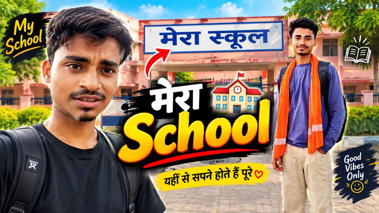 Yahi Mera school hai aap log dekh sakte hain