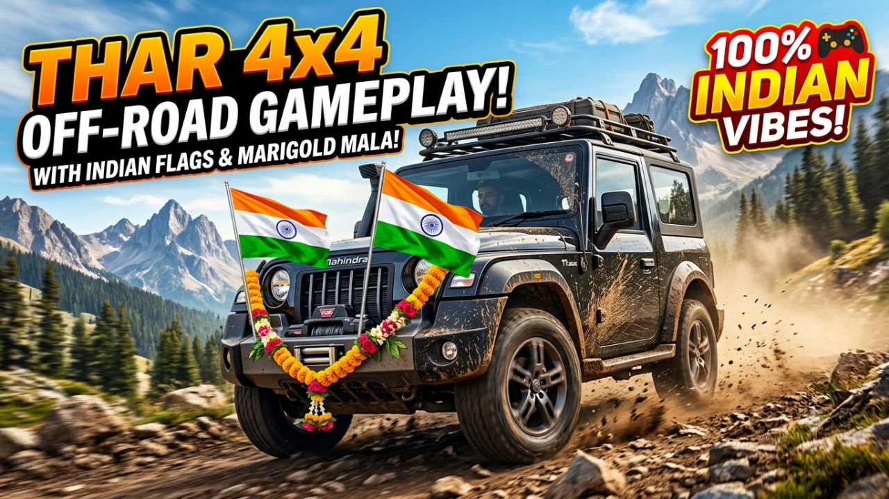 Unlimited Power! Off-Roading Challenge in Mahindra Thar
