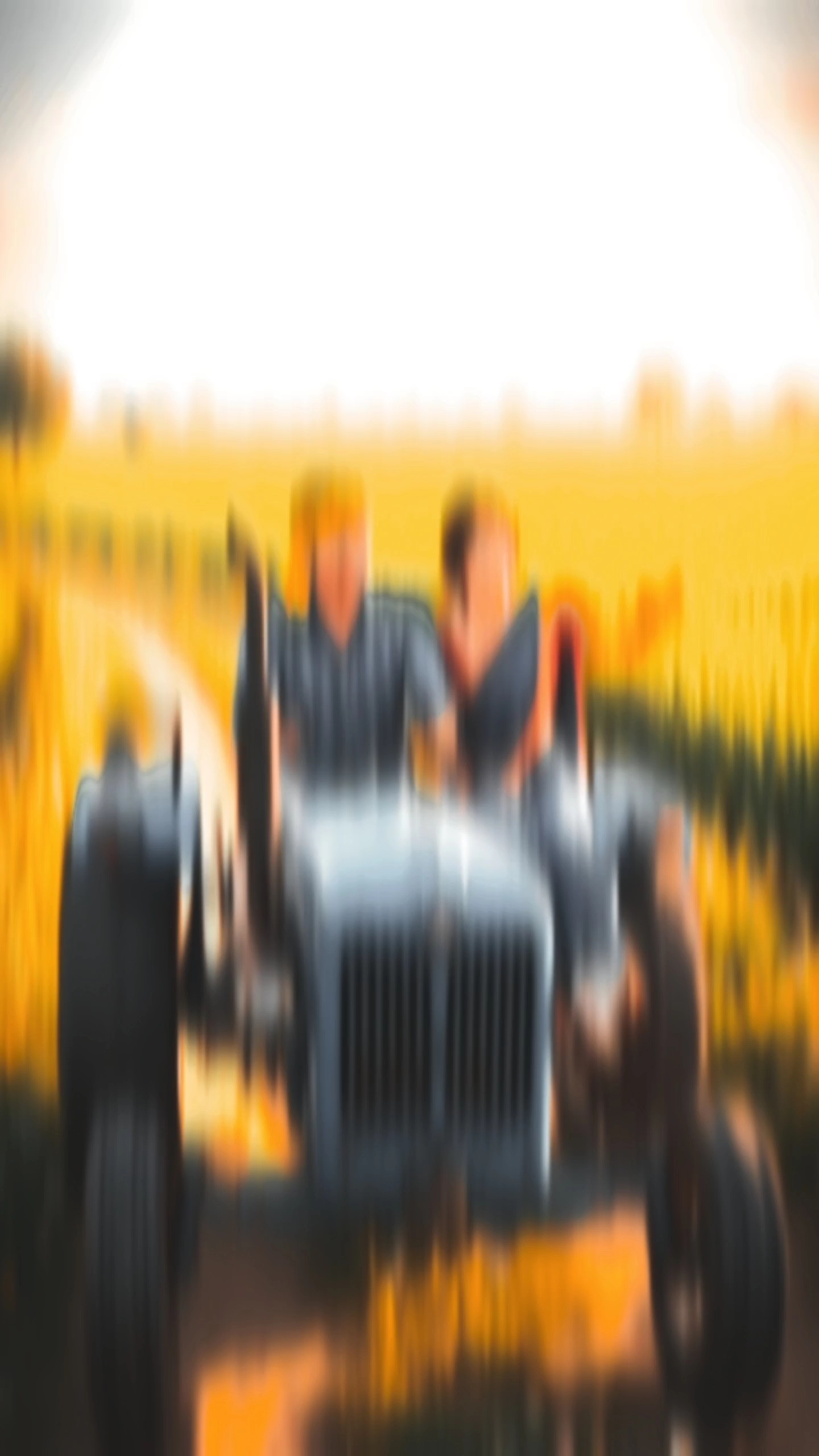 🚜💙 A Romantic Tractor Ride Through the Indian Countryside 🌾❤️ | Anime Love Story ✨ #romantic #AI