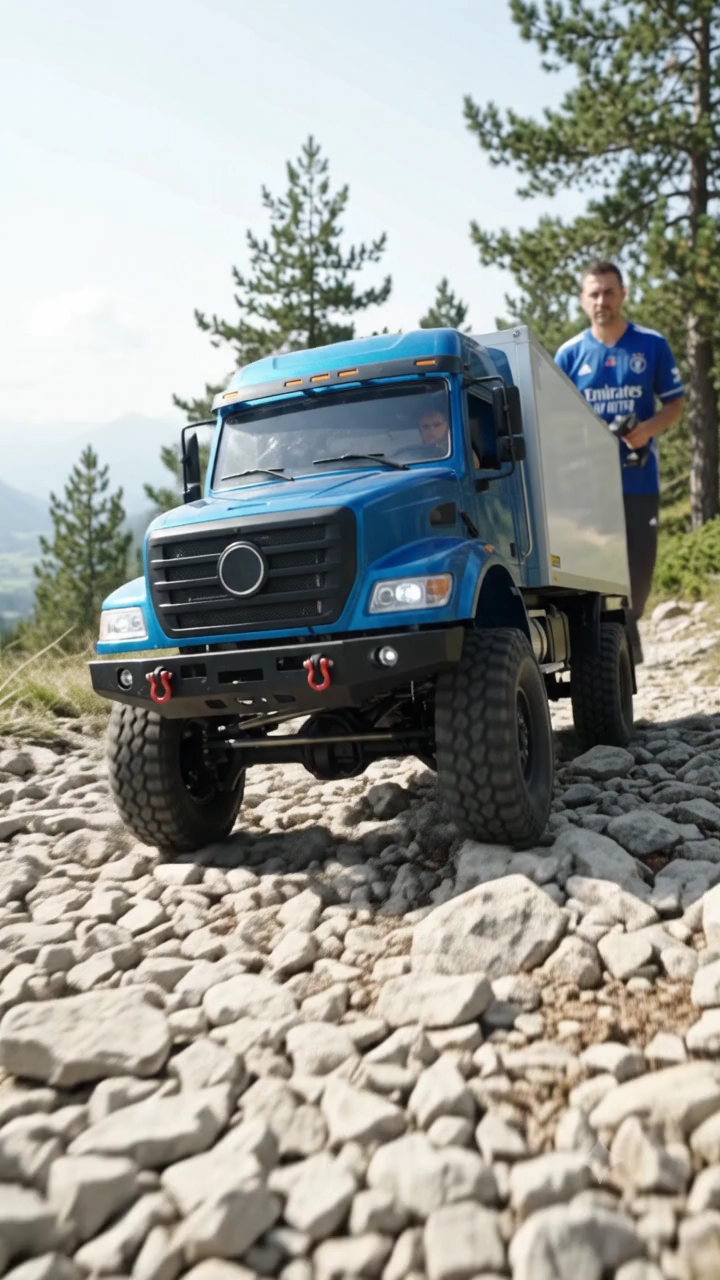 🚛🔥 Remote Truck Ka Khatarnak Control 😱 | Trending Remote Truck #shorts
