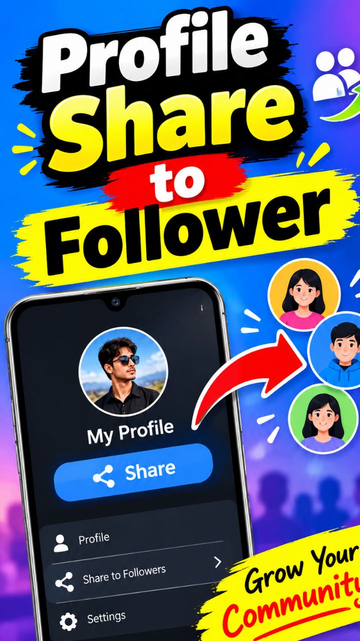 Profile Share to Followers Option | New Feature & Full Guide