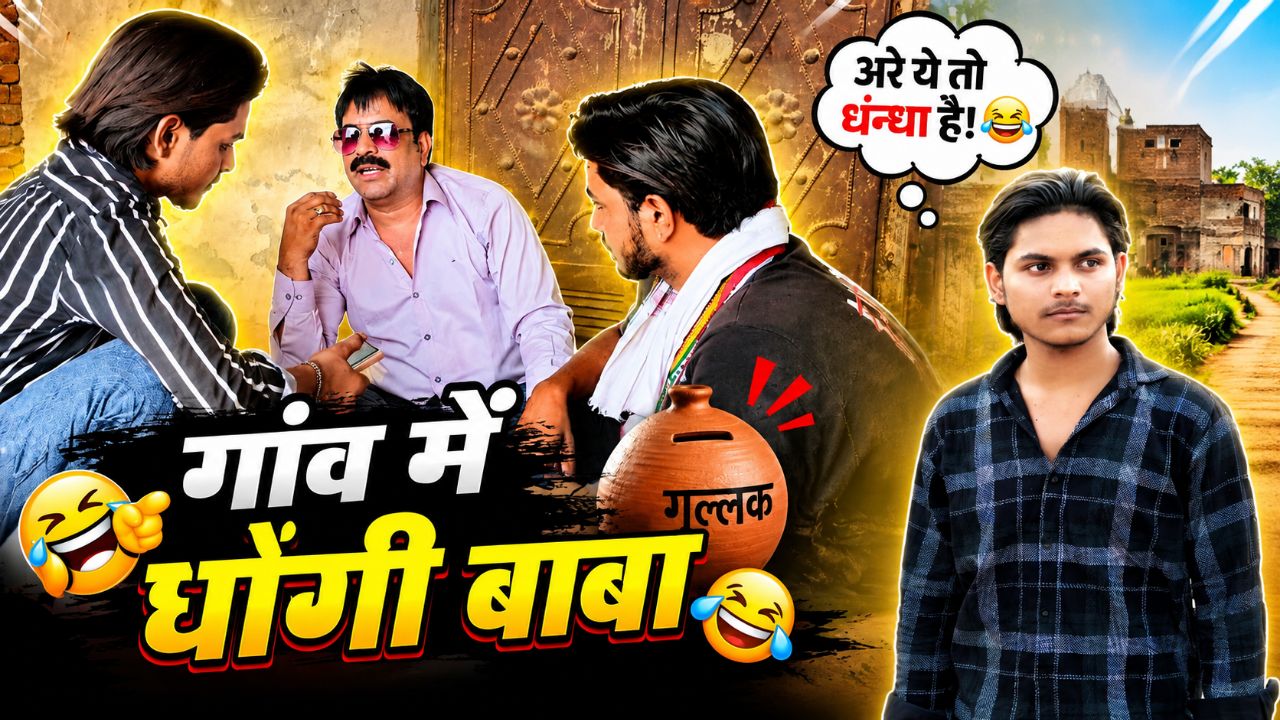 😂Gaon Me Aaya dhongi baba 😂#comedy#video