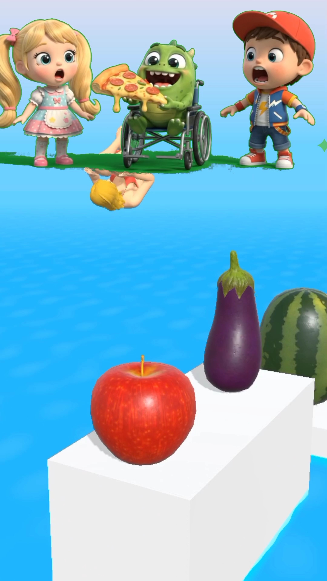 Squeezy Girl Fun Reverse Jumping Gameplay