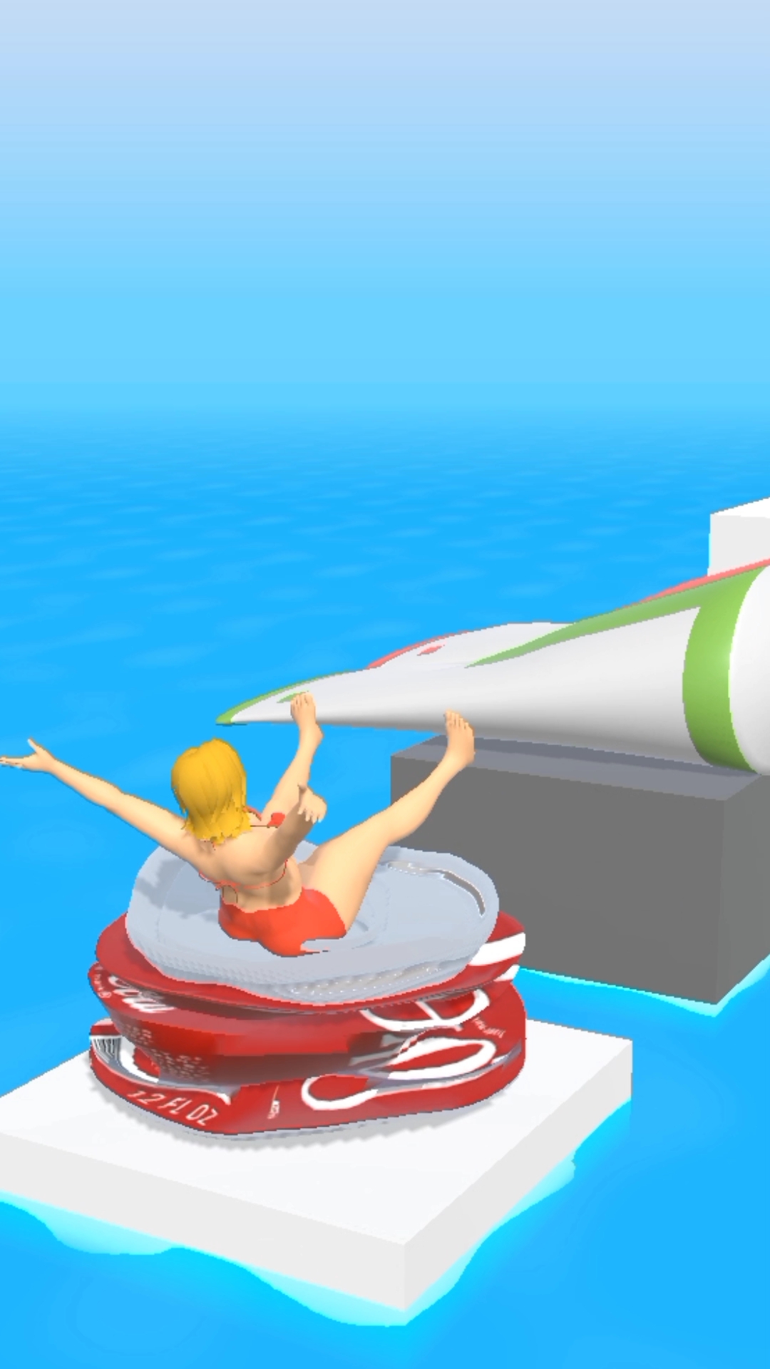 Squeezy Girl Fun Reverse Jumping Gameplay