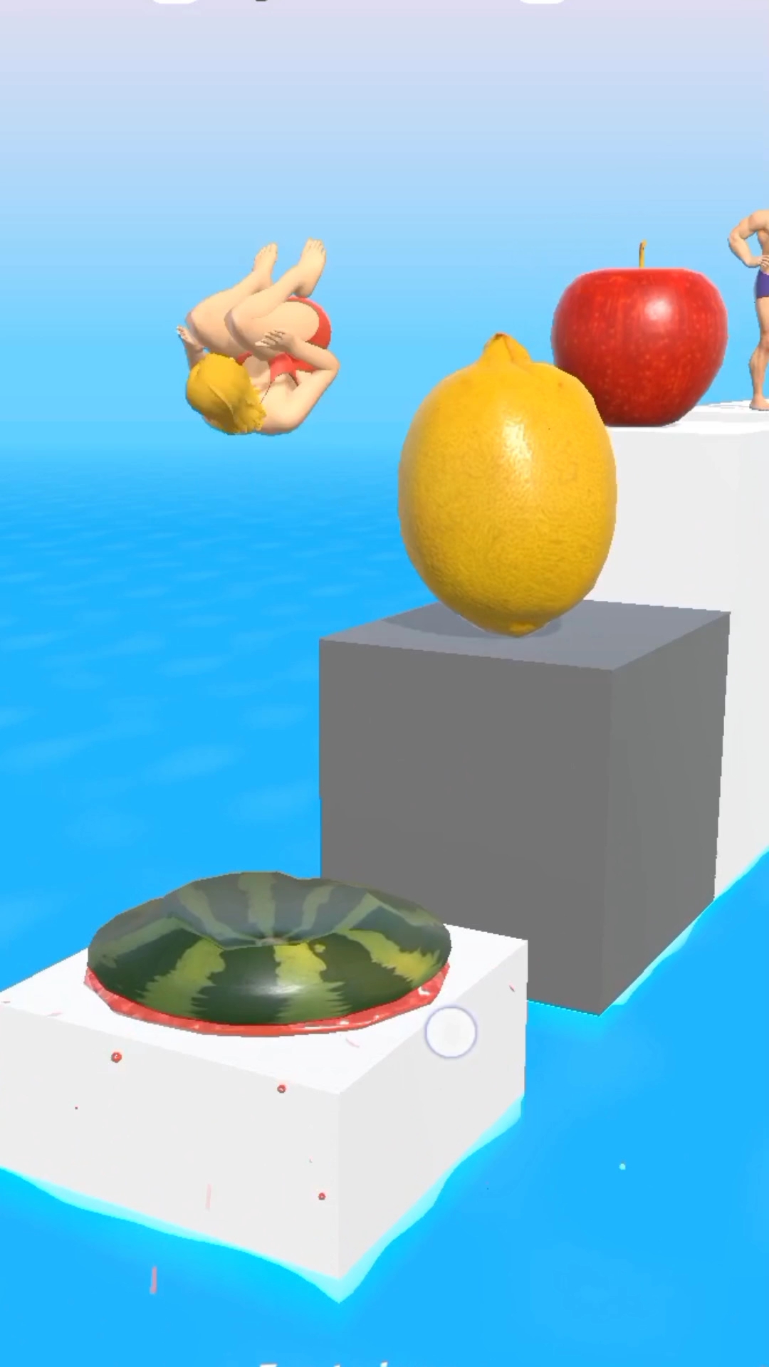 Squeezy Girl Fun Reverse Jumping Gameplay