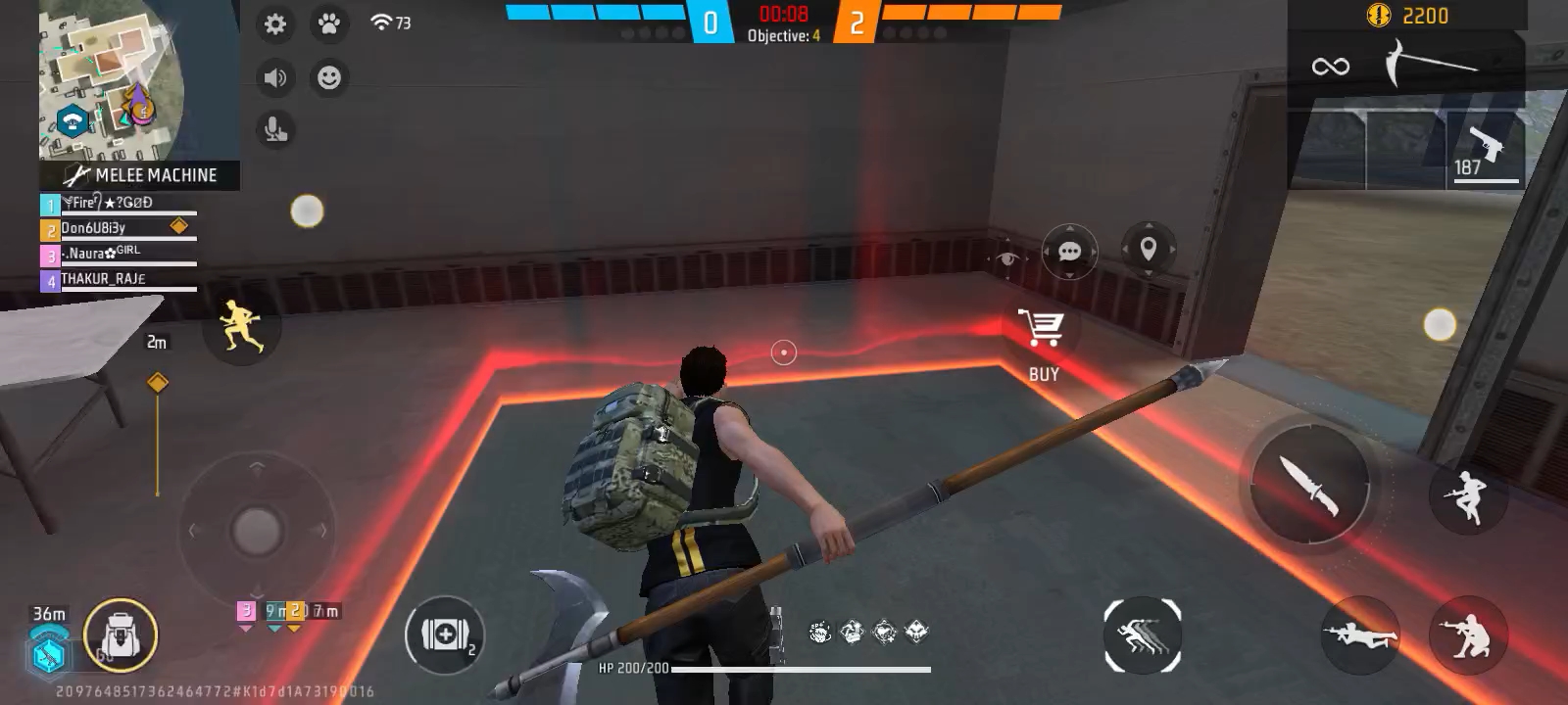 Hacker aa gaya samne free fire Mac 🍎💻