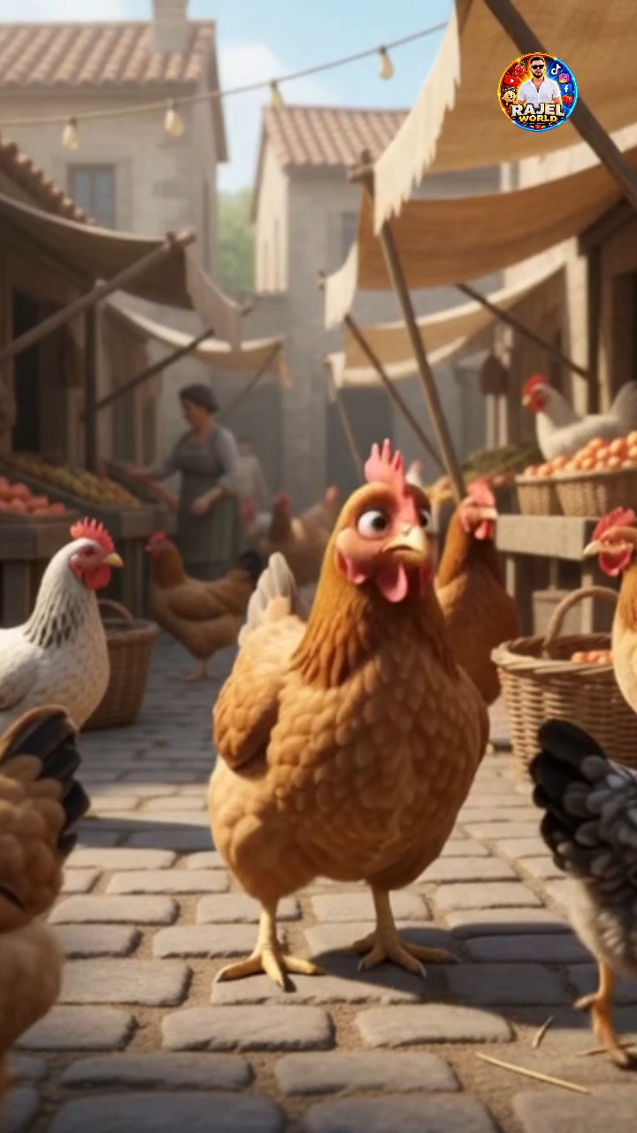 When a Banana Walks Into a Chicken World! 😂🔥