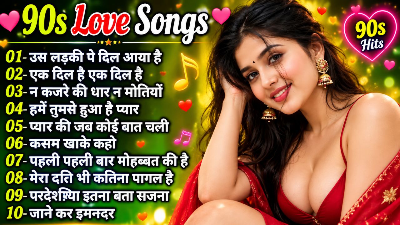 90’S Old Hindi Songs💚 90s Love Song💘Udit Narayan, Alka Yagnik, Kumar Sanu, Sonu Nigam songs Hindi