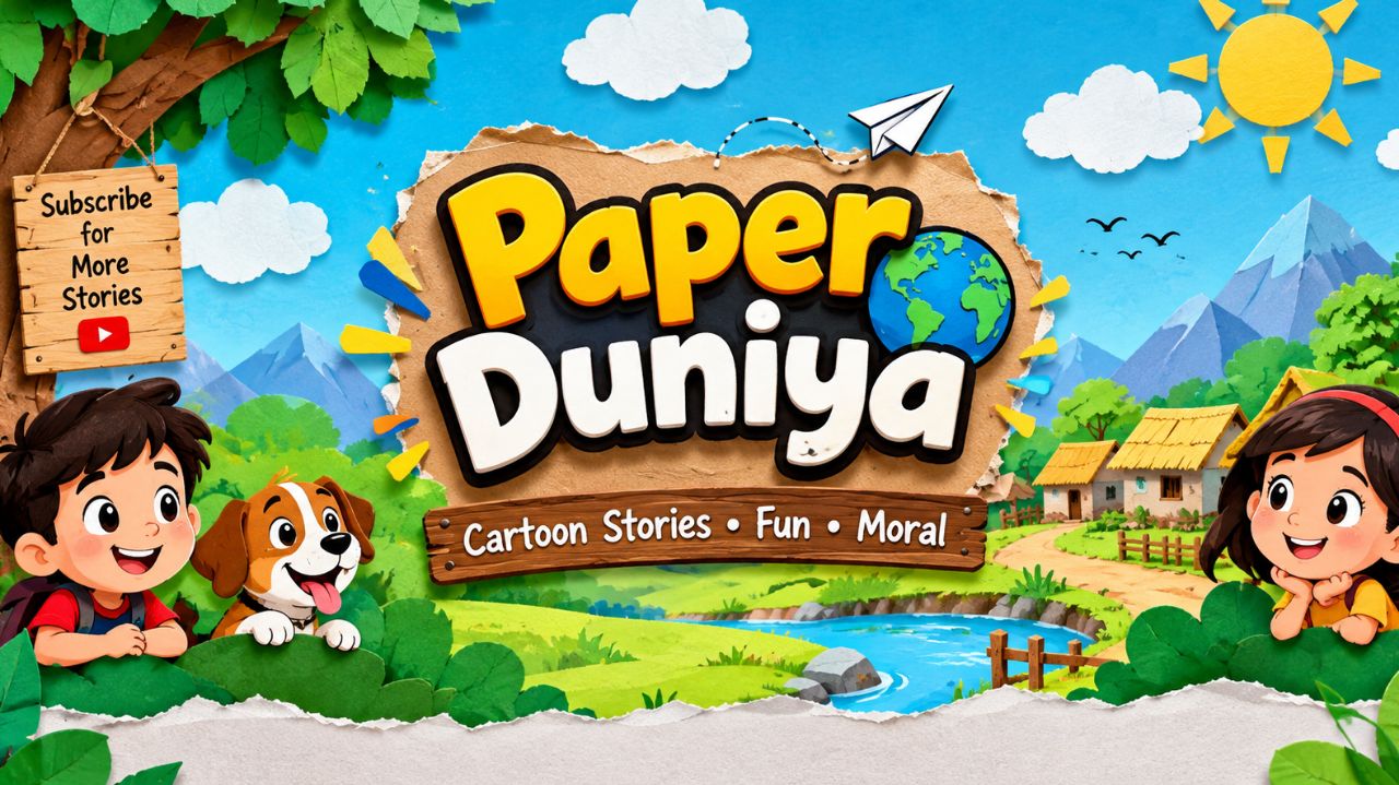 Cartoon art |paper duniya ki