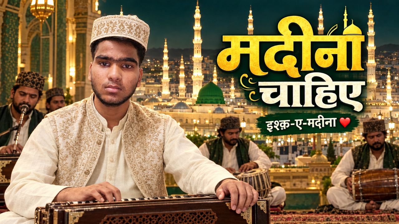 मदीना चाहिए ❤️ | इश्क़-ए-मदीना | दिल को छू लेने वाली Naat Qawwali | Farman Writes