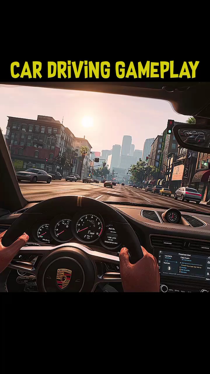 Car Game Driving Gameplay Video Smooth No Disturb Sounds 🤗