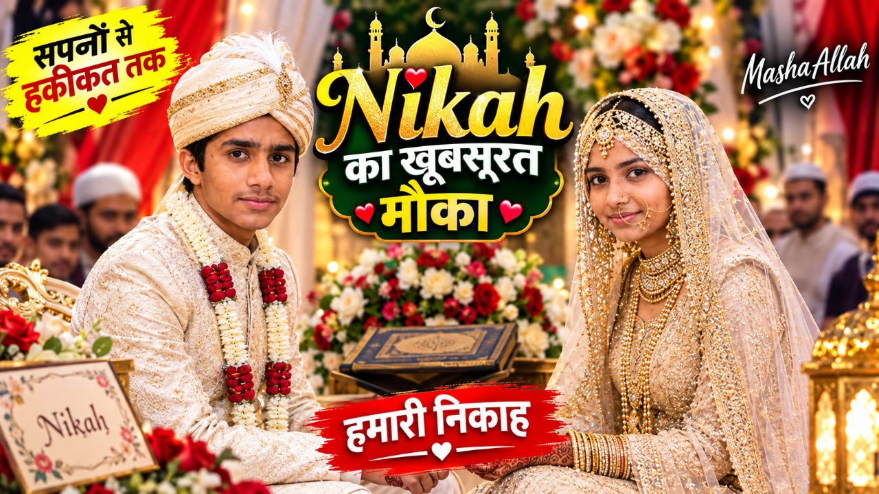 हमारी निकाह ❤️ | सपनों से हकीकत तक | खूबसूरत निकाह का यादगार पल | MashaAllah