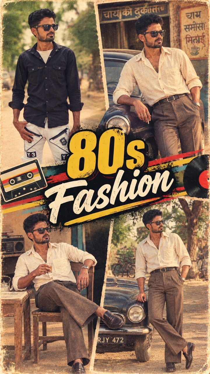 80s Fashion 🔥 | 1980s का देसी Swag और Vintage Style | Old Is Gold ❤️