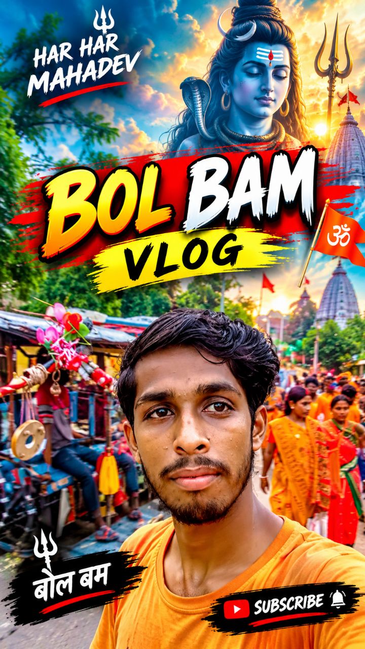 🔱 BOL BAM VLOG 🚩 | बाबा भोलेनाथ के दर्शन 🙏 | हर हर महादेव ❤️ | Kanwar Yatra Vlog 2026