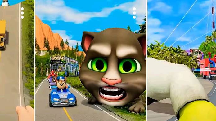 Strange & Funny Cars vs Scary Tom Cat BeamNG.drive in 😅😂