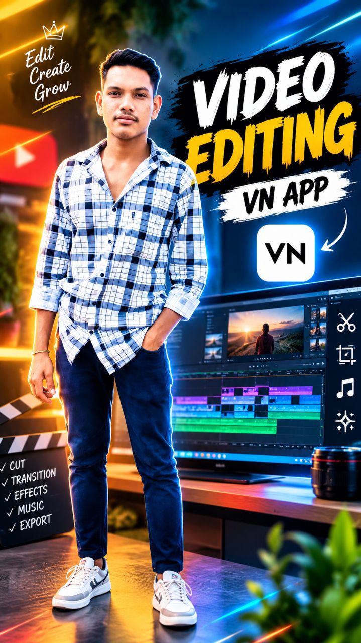 🔥 VN App ରେ ଏମିତି Video Editing କରନ୍ତୁ | Easy Editing Tutorial 🎬