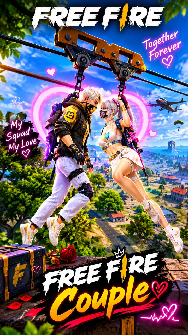 💖 Free Fire Couple 🔥🎮