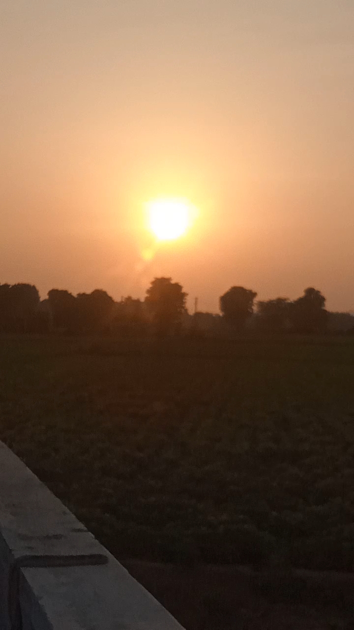 Sun in down the day
