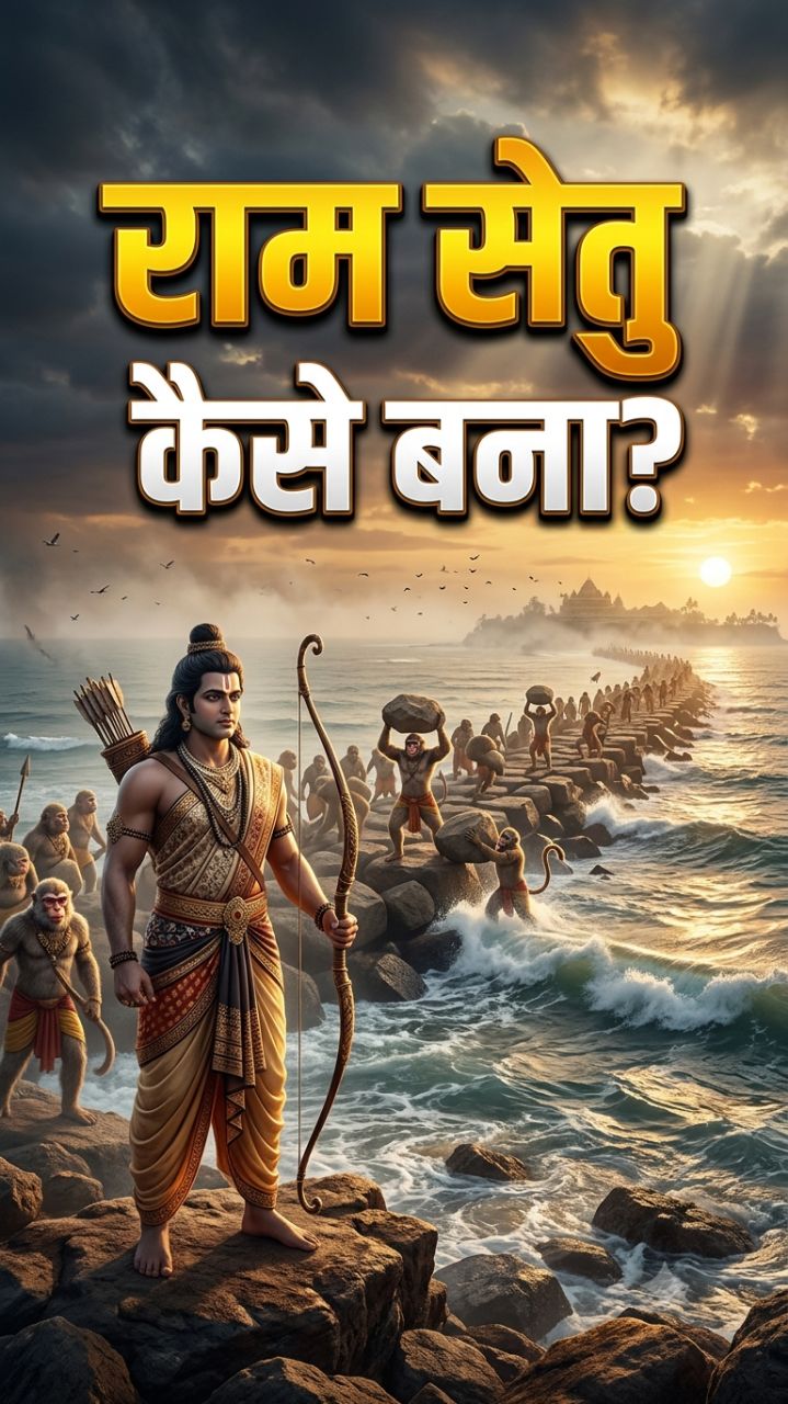 क्या आपने कभी सोचा है कि राम सेतु का निर्माण कैसे हुआ था? 🌊🚩