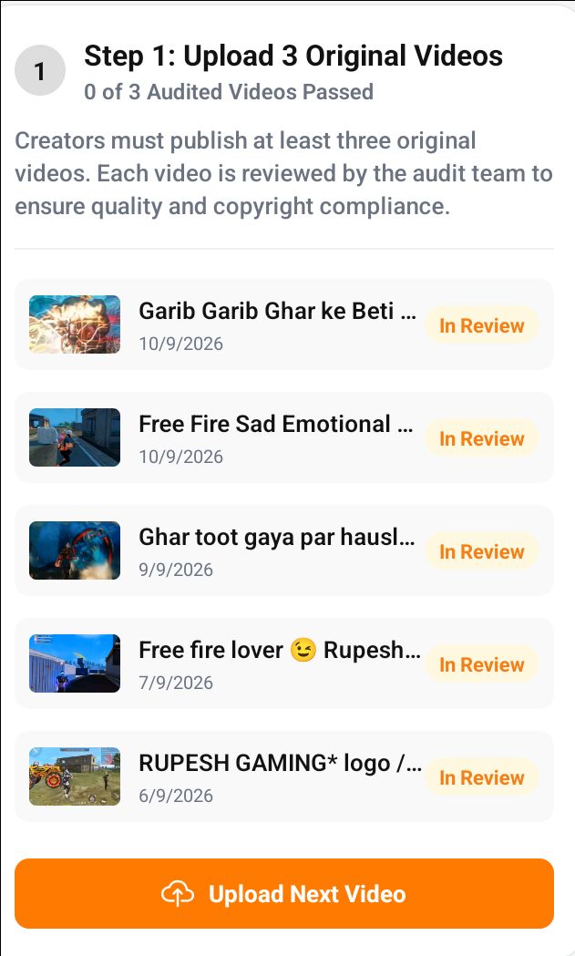 Post by Rupesh_gaming on Bideo
