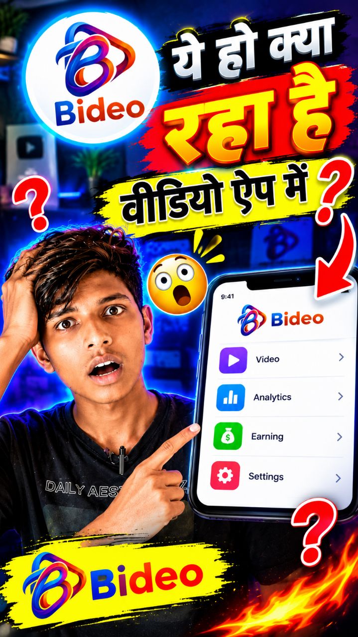 Bideo App में ये क्या हो रहा है? 😱 Bideo App का बड़ा Update! 🔥