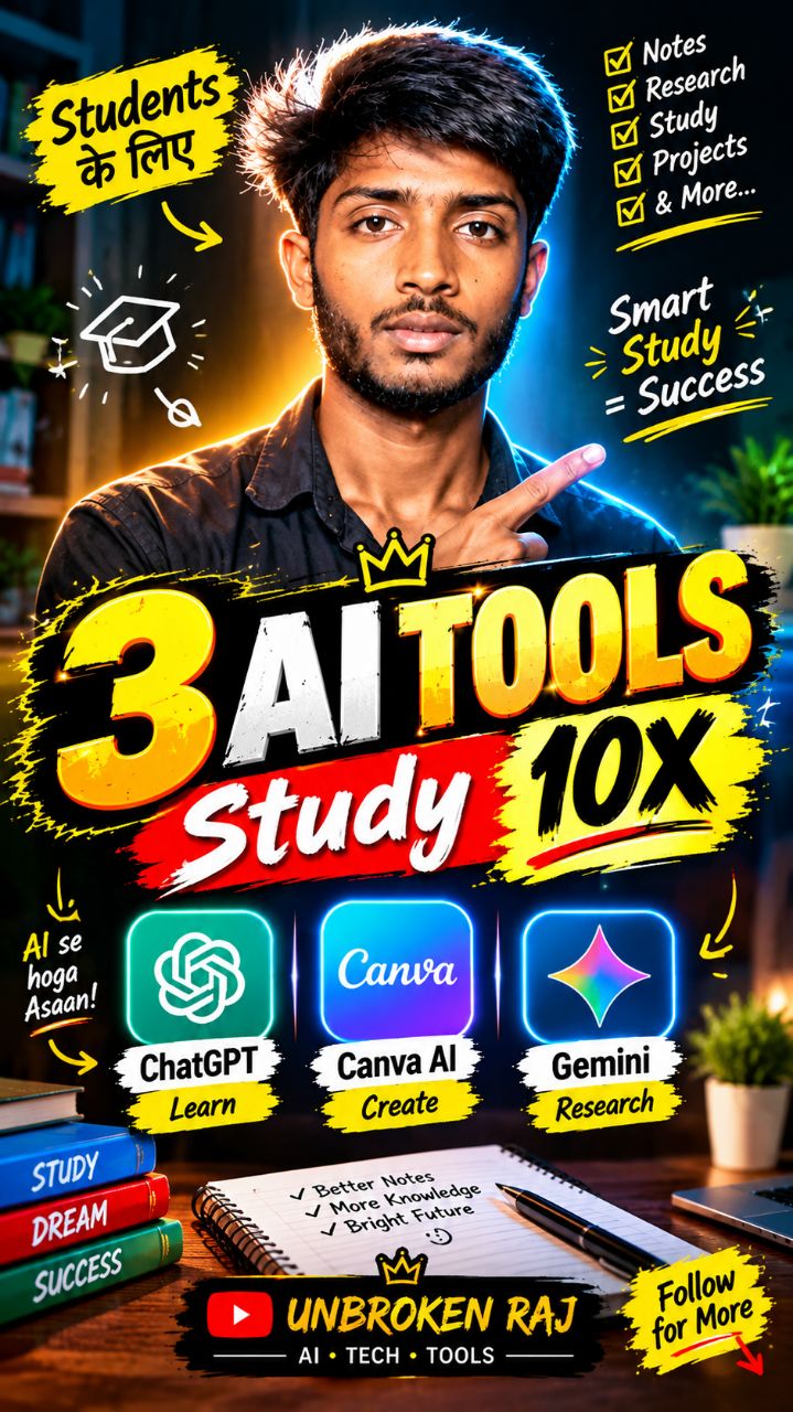 3 Ai tools study 10x