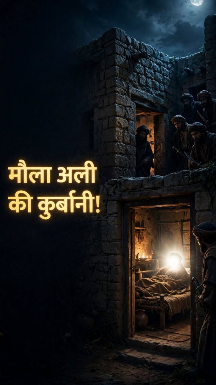 मौला अली की कुर्बानी | हिजरत की वो रात जब जान हथेली पर रख दी | Islamic Story