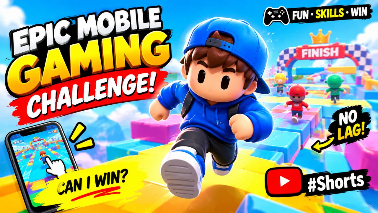 🎮 Epic Mobile Gaming Challenge! 🔥😱 #gaming #shorts