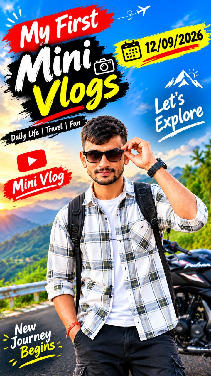 My first vlog..,🌻