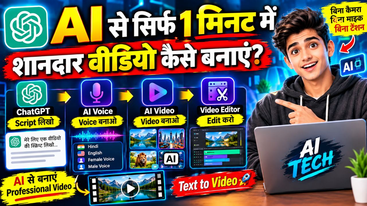 Ai Se Sirf 1 Minute Me Sandar Video Banao
