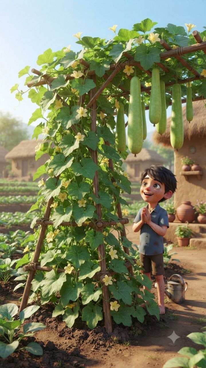 Ek Gaon Me 😱 🥦Umesh Naam Ka Ek Ladka Rahta Tha Uske Ghar Ke peeche Sabji Ki Kheti Thi #Shorts