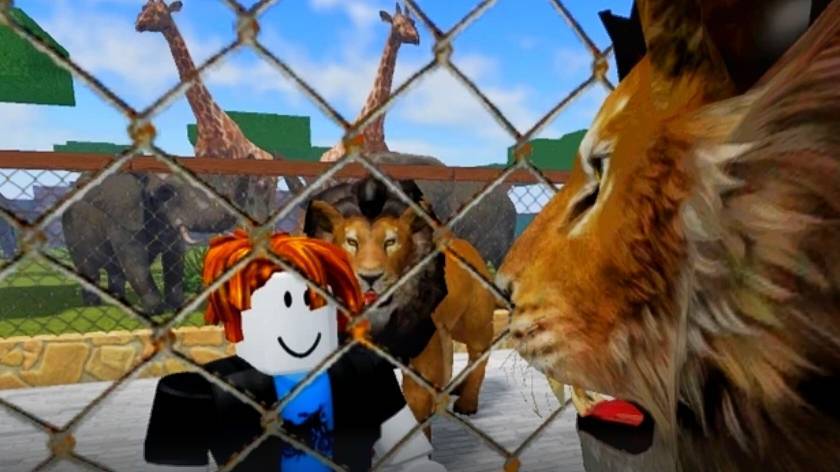 🦁 I Explored the Craziest Zoo in Roblox! 😱