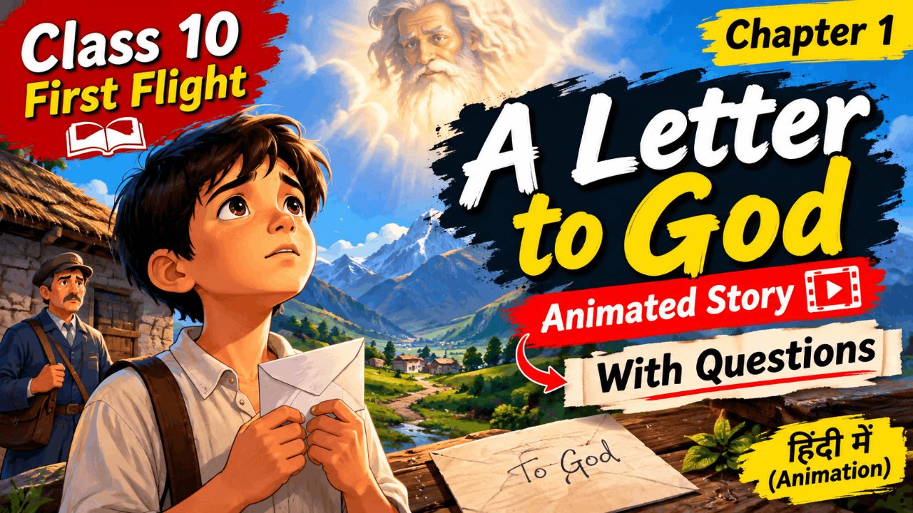 A Letter to God | ONE SHOT + All Questions | Class 10 #class10 #ncert #alettertogod