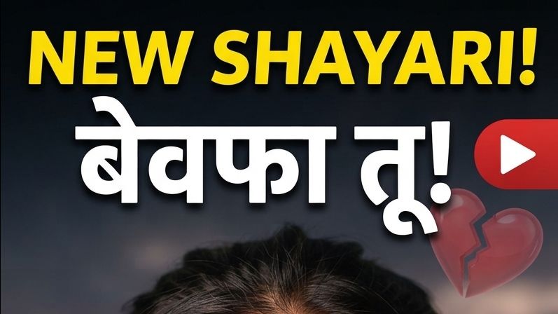 जिस पर ज्यादा बिस्वास था, उस सबक मिला है - दर्द भरी शायरी#शायरी