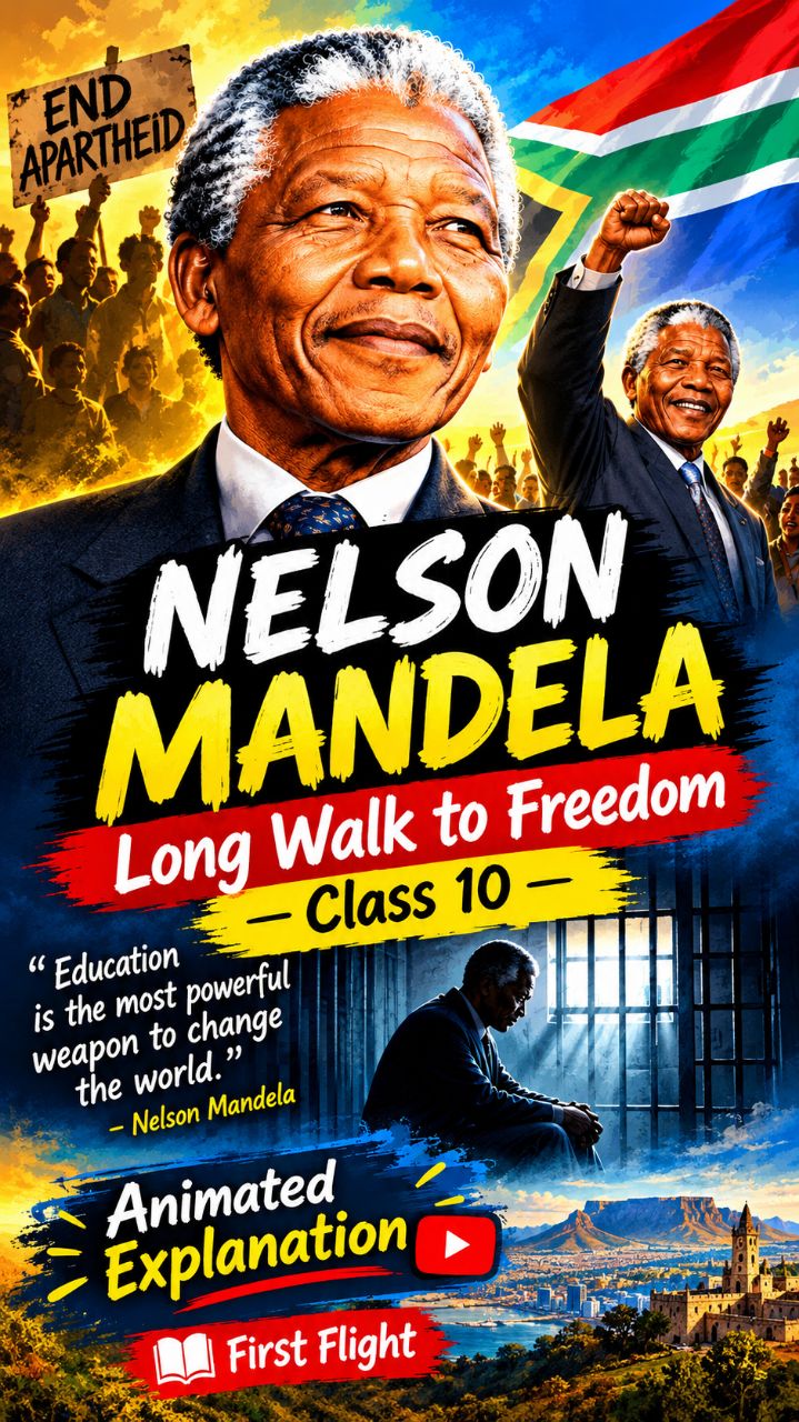 Nelson Mandela Class 10 | Animated Explanation #Class10 #NCERT