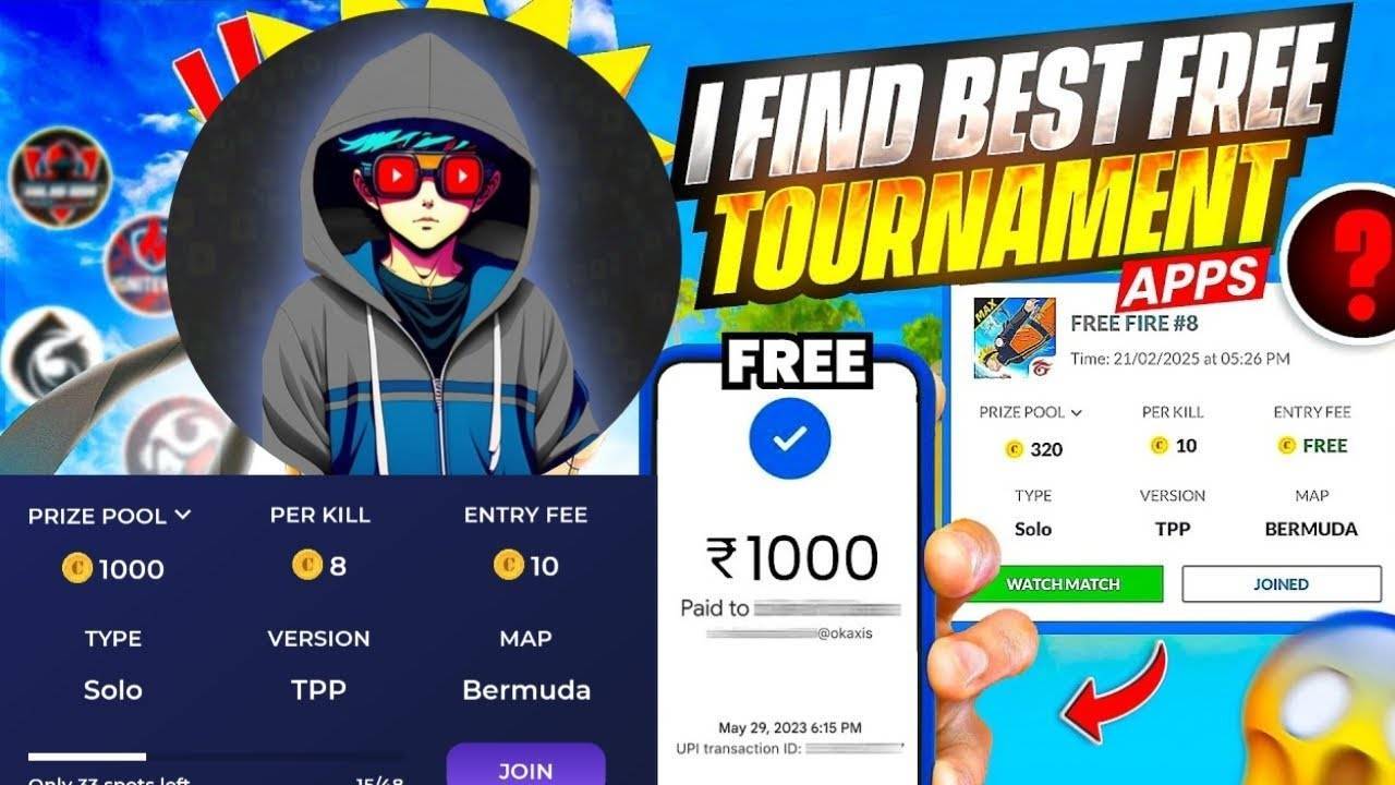Free Fire se Paise Kaise Kamaye? 💰 | Best Tournament Apps | Faltu Khelna Band Karo