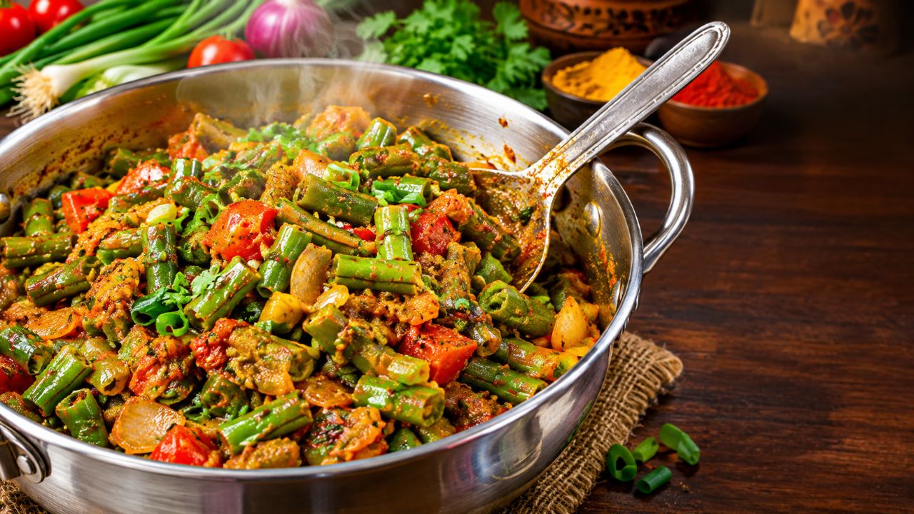 हरी सब्जी बनाने का सबसे स्वादिष्ट तरीका 😋 | Green Beans Masala Sabzi | झटपट देसी सब्जी