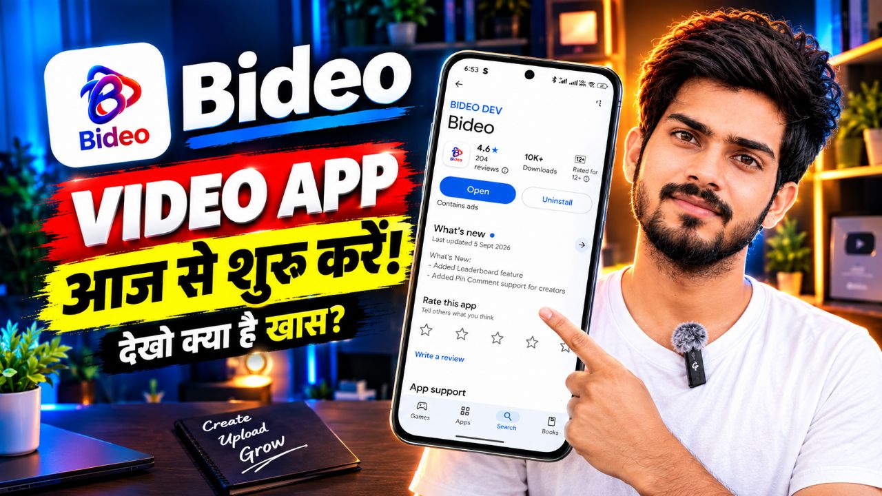 Bideo App aaj se hi shuru karo