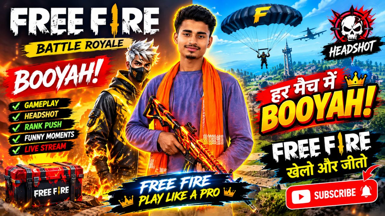 Free fire har match Booyah