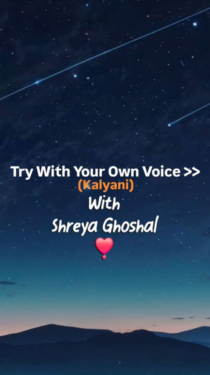 TRY WITH YOUR OWN VOICE 🩷- KALYANI SONG LYRICS #song #lyrics #songlyrics