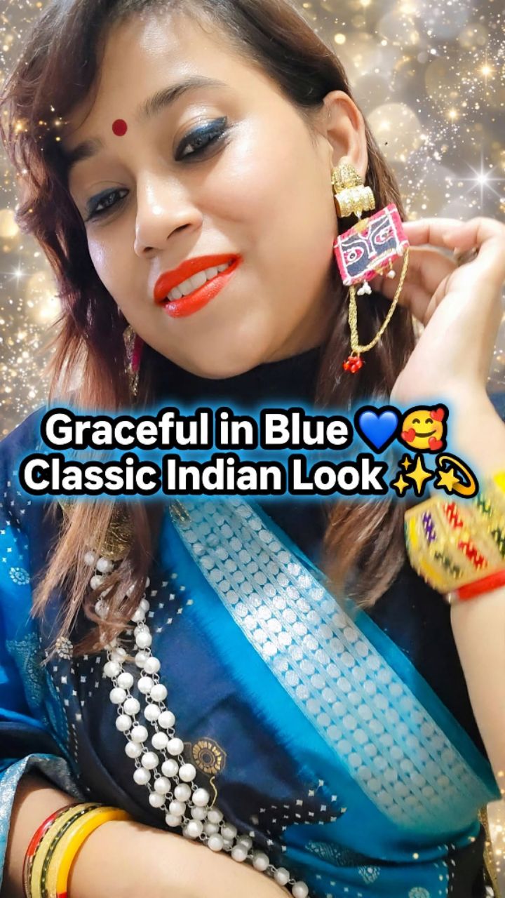 Feeling Beautiful Today 🥰🥻
Just Saree Things 💙✨